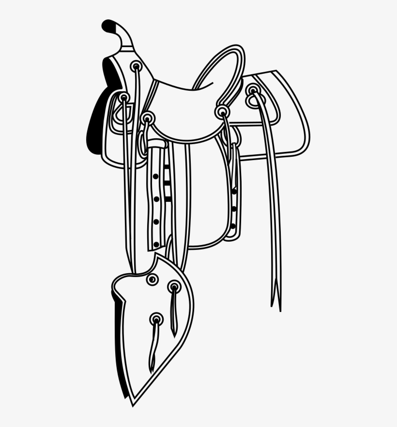 Clipart Cowboy Saddle Book Clip Art On Word 2016 Book - Western Saddle, transparent png