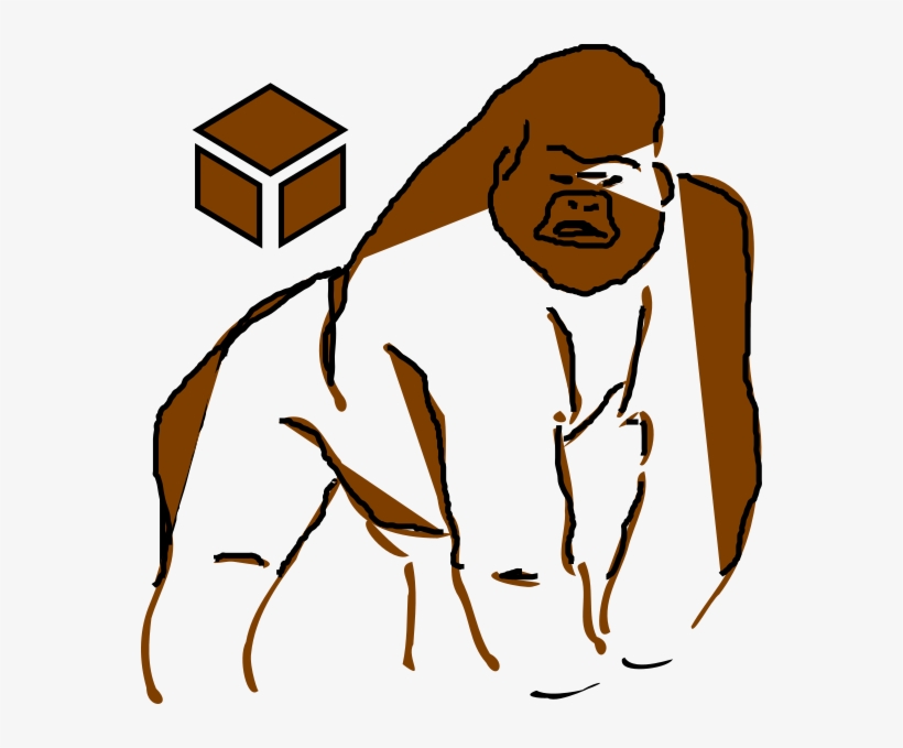 Gorilla Clip Art, transparent png