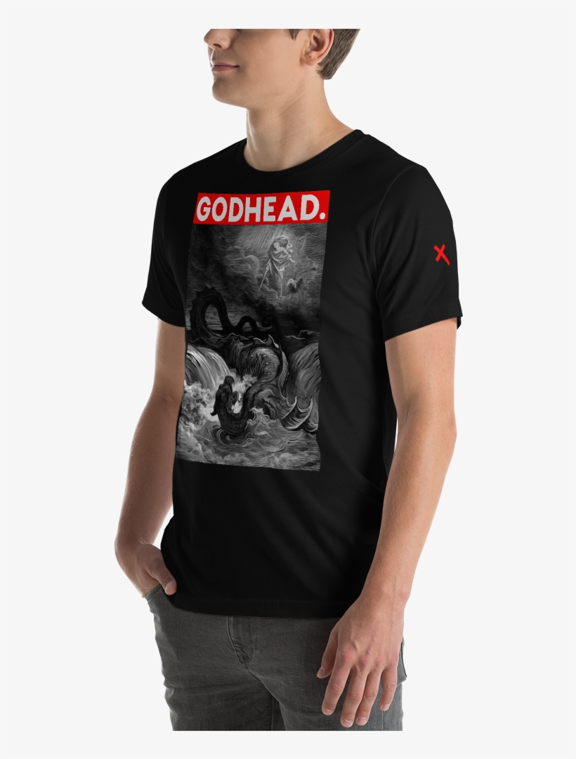 "leviathan" By Godhead - T-shirt, transparent png