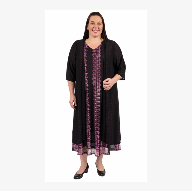 Purple Ivy Lace Dress - Product, transparent png