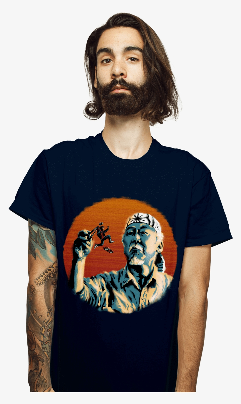 Miyagi & Marty Mcfly - Don T Think So Shirt, transparent png