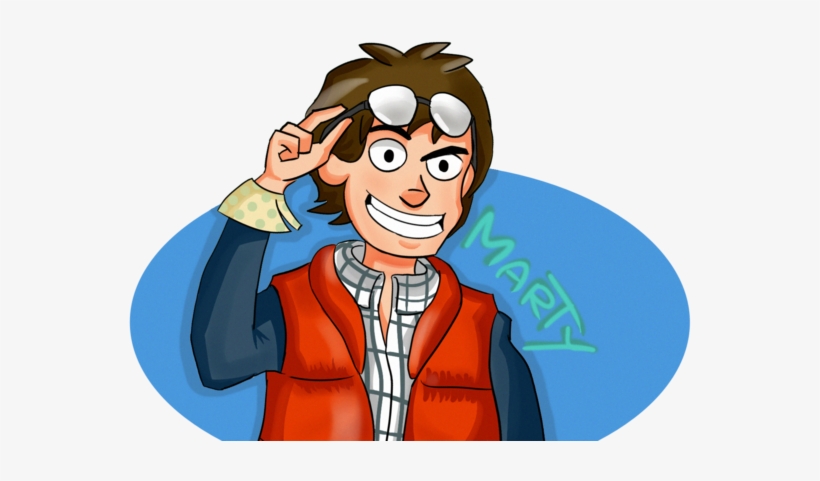 Back To The Future Marty Mcfly By Shimyrk - Marty Mcfly, transparent png