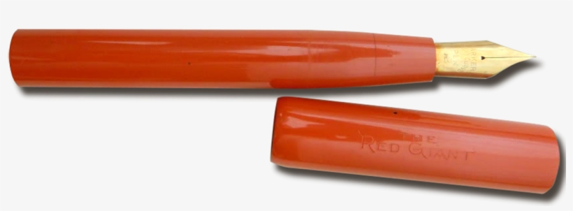Parker Red Fgiant Red Giant, Vintage Office, Penne, - Filigree Fountain Pen Nibs, transparent png