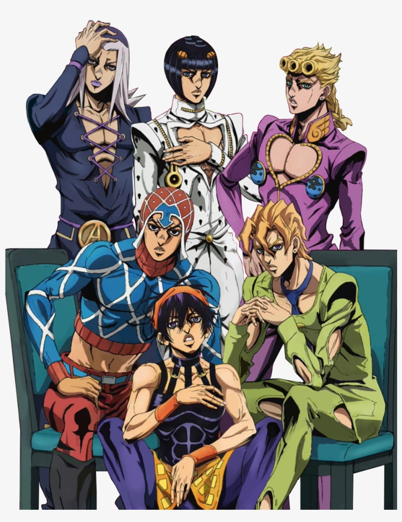 Vento Aureo Johnny Joestar, Jojo Bizzare Adventure,, transparent png