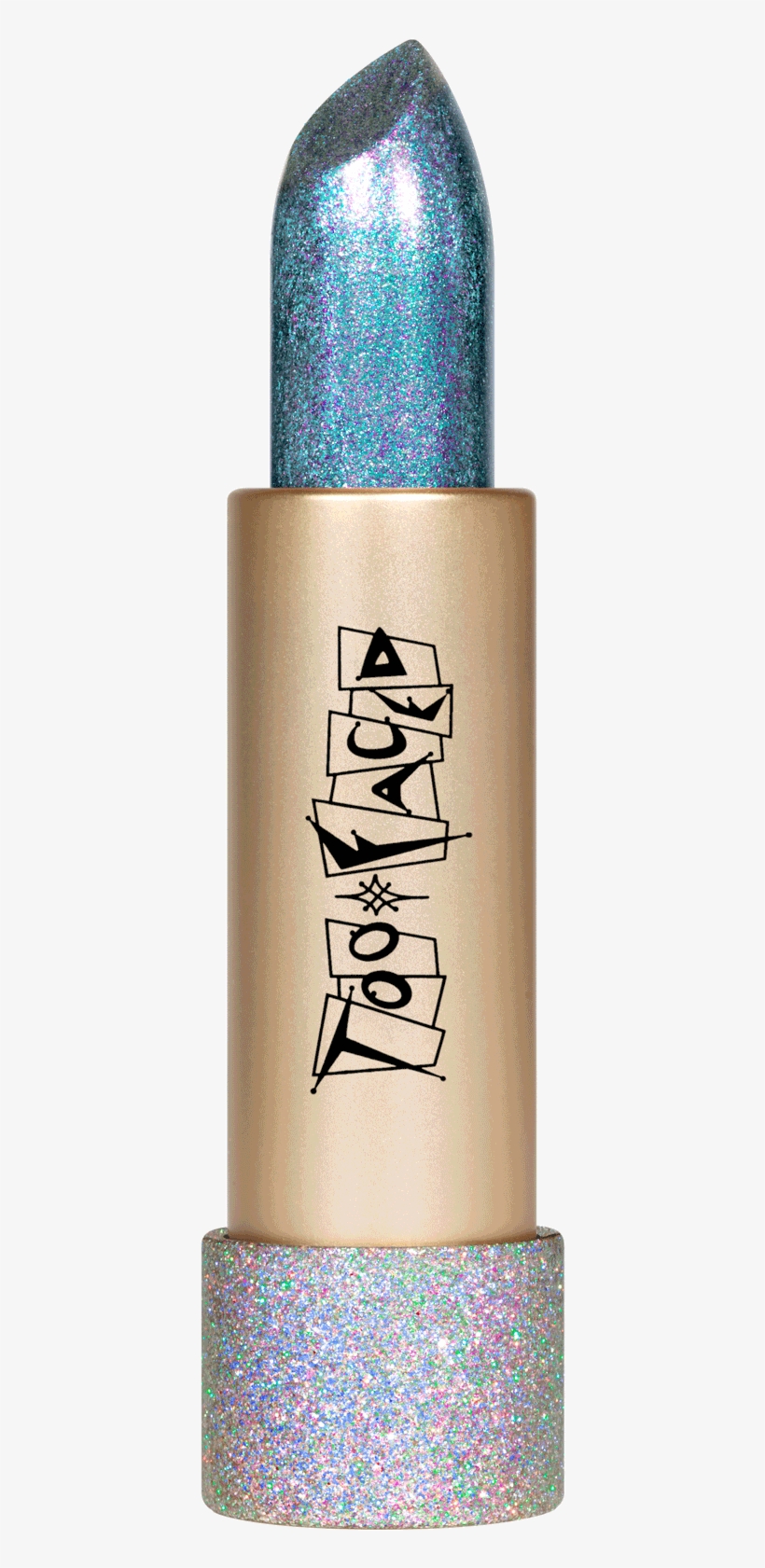 Throwback - Two Faced Metallic Sparkle Lipstick, transparent png