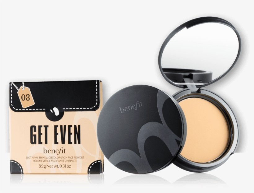 Benefit Get Even Pressed Powder, transparent png