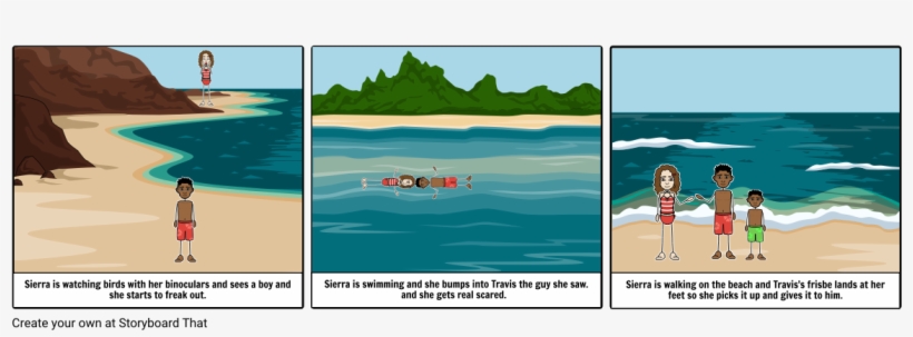 Squid Girl Comic Strip - Storyboard, transparent png