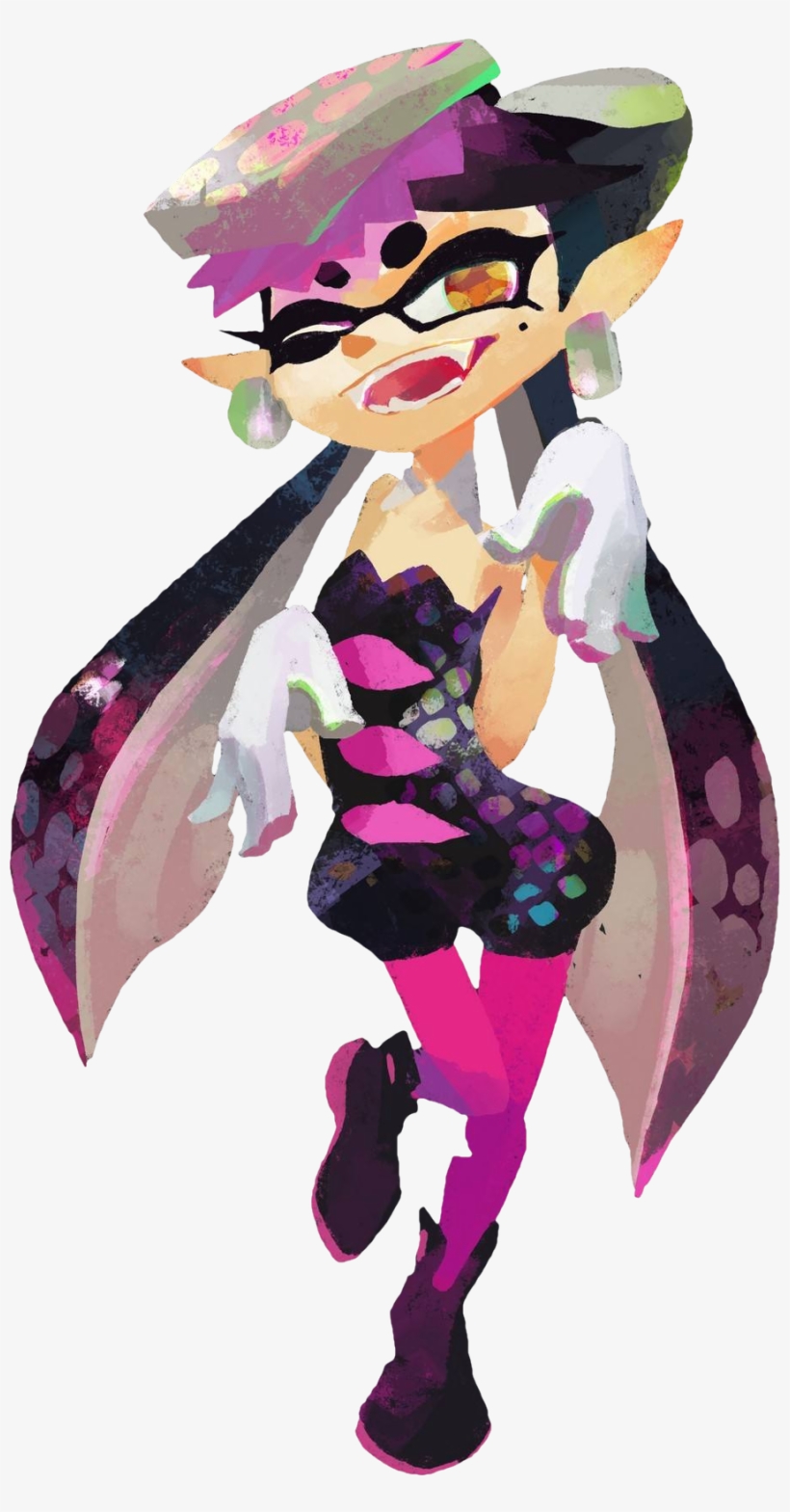 Shared By Squid Sisters Transparent - Splatoon Squid Sisters, transparent png