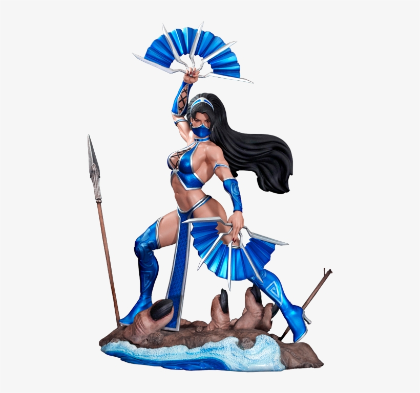 Kitana Quarter Scale Statue - Kitana Mortal Kombat Scale Statue, transparent png