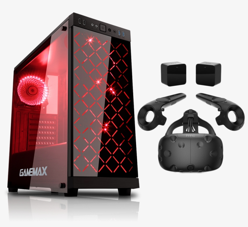 Hst Polaris I5 7500 1060 6gb Htc Vive Pc - Rgb Gaming Pc Case, transparent png