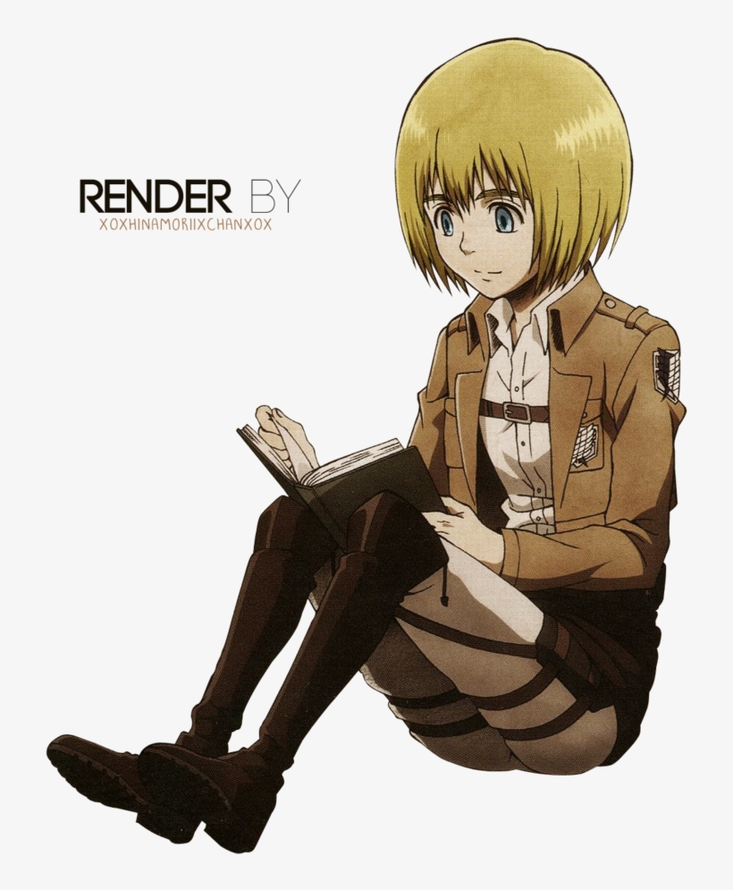 Armin Arlert Png - Attack On Titan Armin Render, transparent png