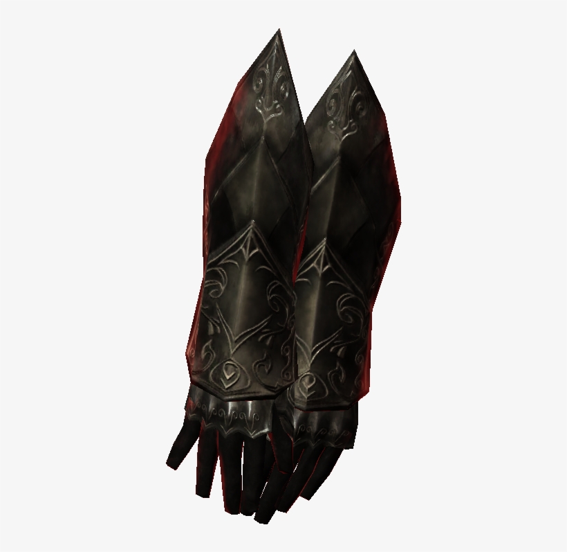 Armor F-m - Skyrim Gauntlets, transparent png
