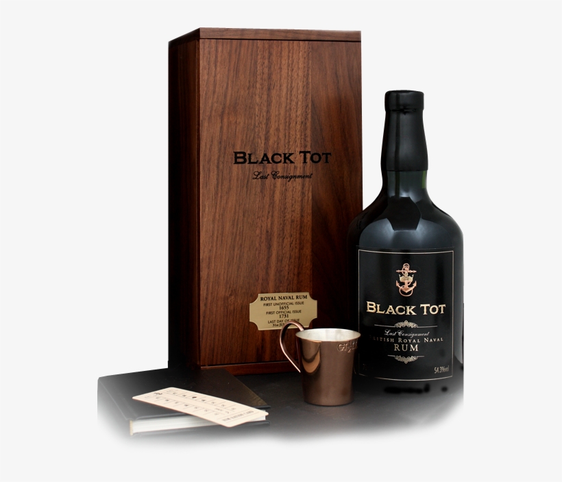Black Tot Rum With Presentation Gift Box - Black Tot Last Consignment / Royal Naval Rum, transparent png