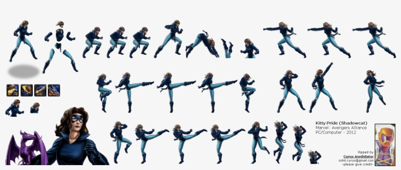 Click For Full Sized Image Kitty Pryde - Figure Skating Jumps, transparent png