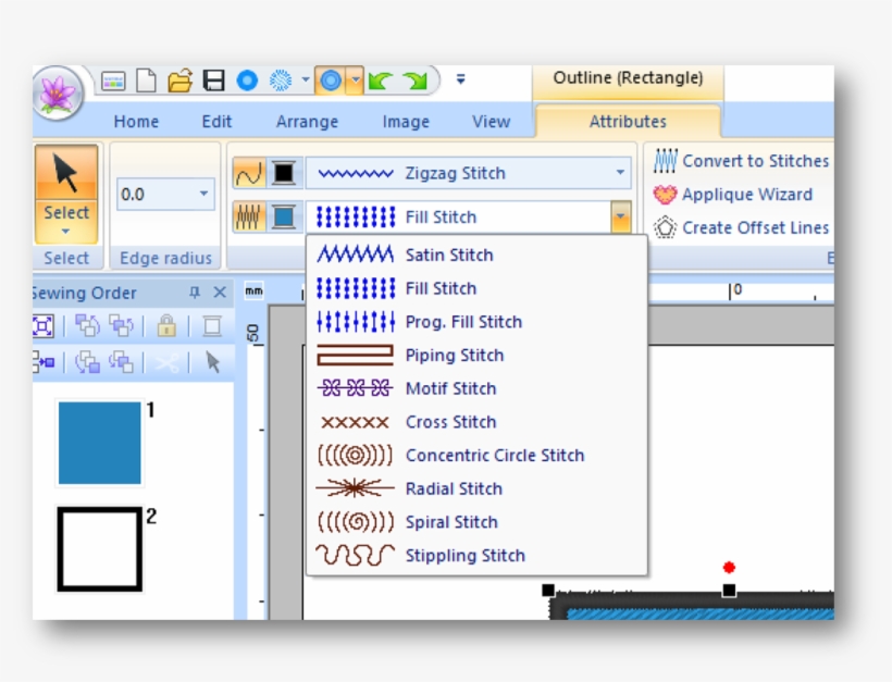 Here You Can See Some Of The Different Stitch Patterns, - Embroidery, transparent png
