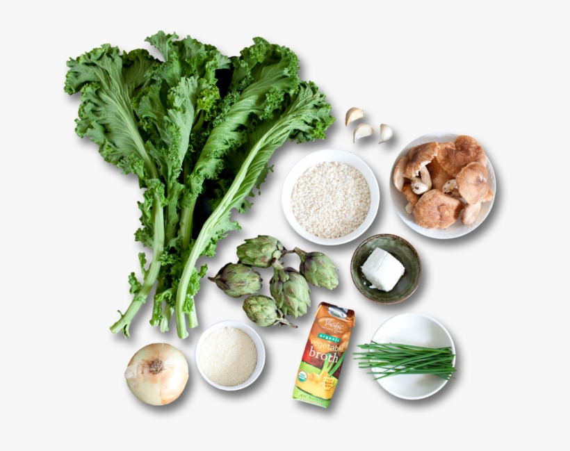 Baby Artichoke Risotto With Shiitake Mushrooms, Mustard - Shiitake, transparent png