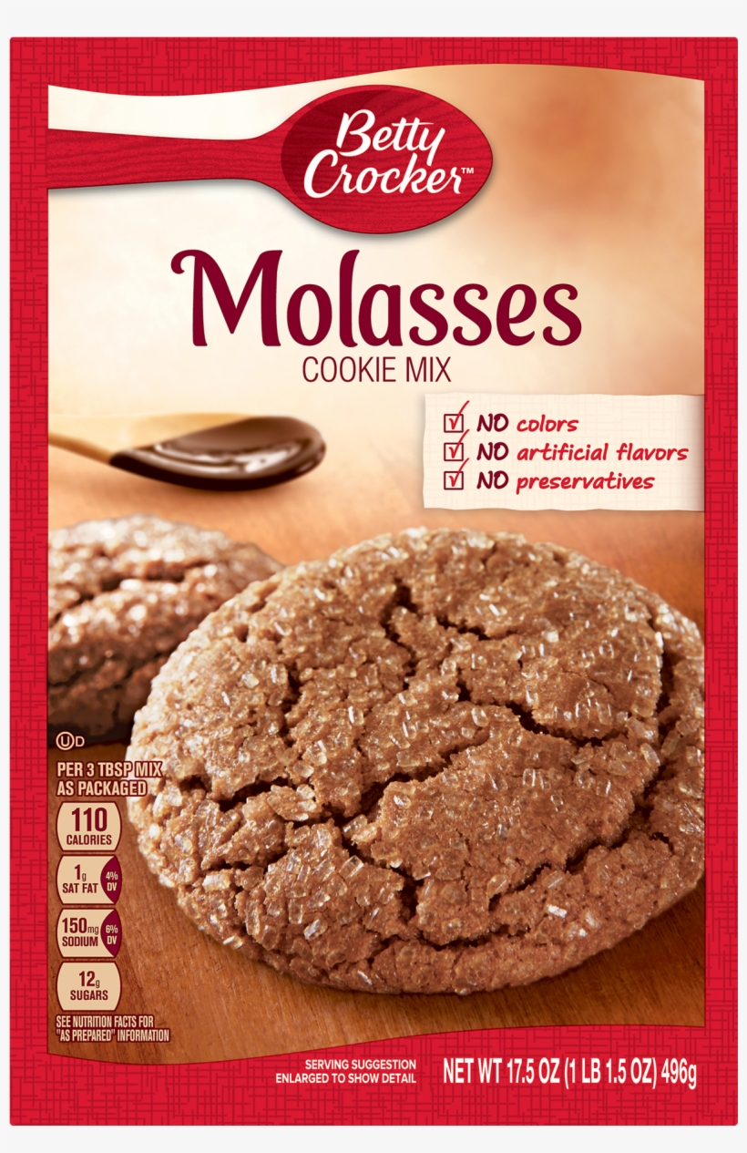 Betty Crocker Molasses Cookie Mix Png Ginger Cookies Betty Crocker
