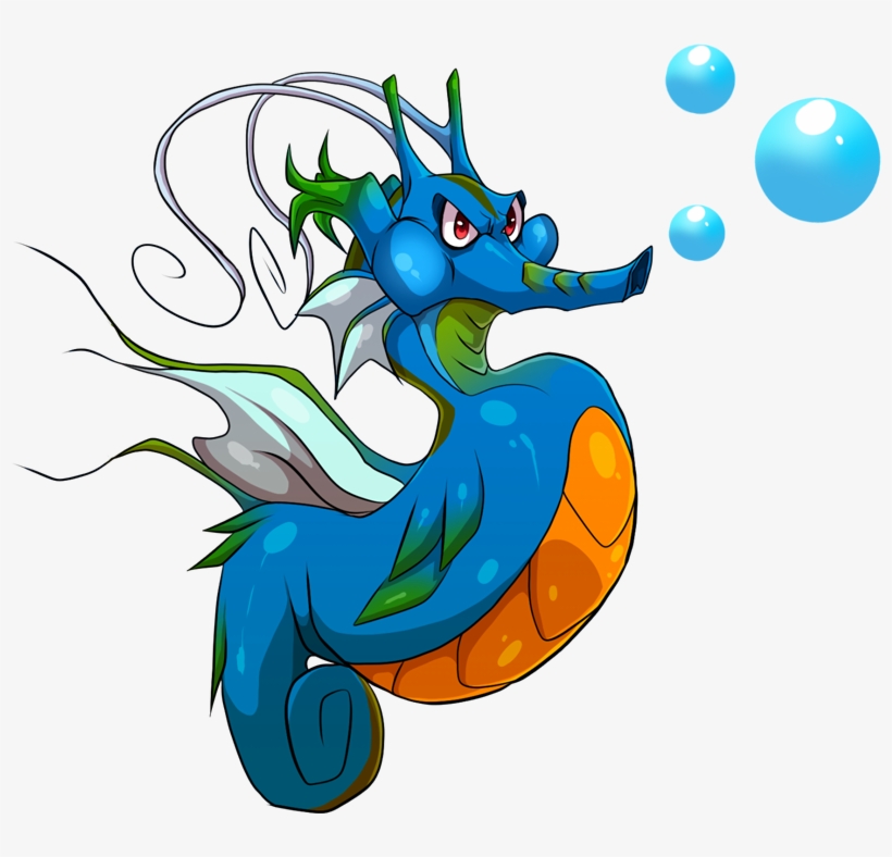 Pokemon Shiny-kingdra Is A Fictional Character Of Humans - Pokédex, transparent png