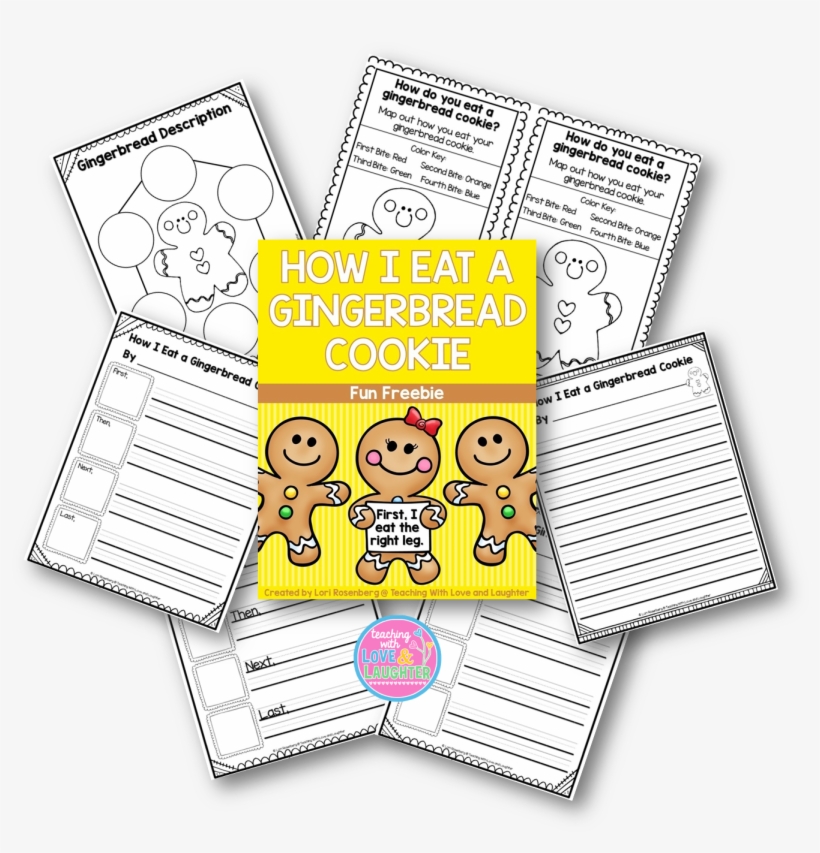 How I Eat A Gingerbread Cookie Freebie - Illustration, transparent png
