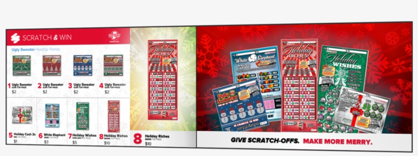 Lottery Digital Menu Board Holiday, transparent png