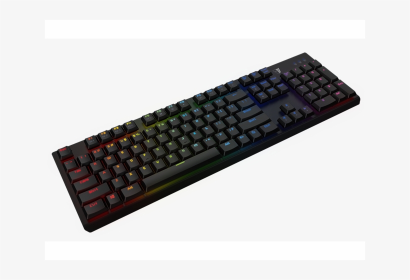 2ds Transparent Keyboard Jpg Transparent - Redragon Devarajas K556 Rgb Mechanical Keyboard, transparent png