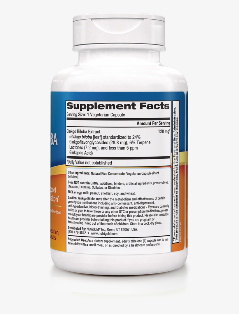Ginko Biloba Gold - Nutrigold Guggul Gold, 350 Mg, 120 Veg. Capsules, transparent png