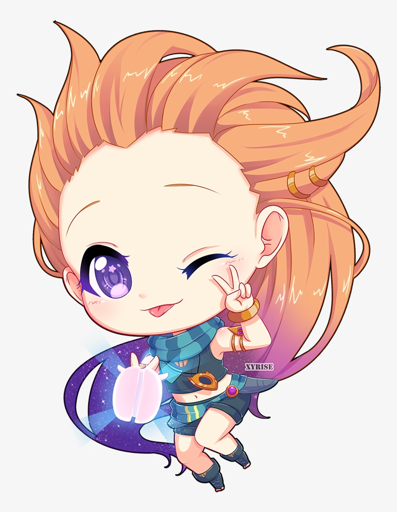 Thumb Image - League Of Legends Zoe Chibi, transparent png