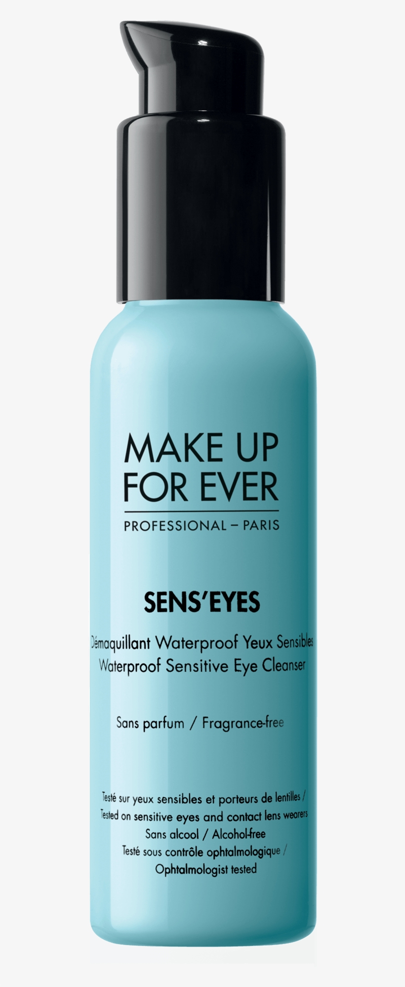 Make Up For Ever 'sens'eyes' Eye Cleanser 100ml, transparent png