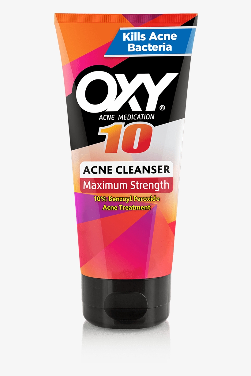 Acne Cleanser - 2 Pack - Oxy Acne Medication Maximum Action Advanced, transparent png