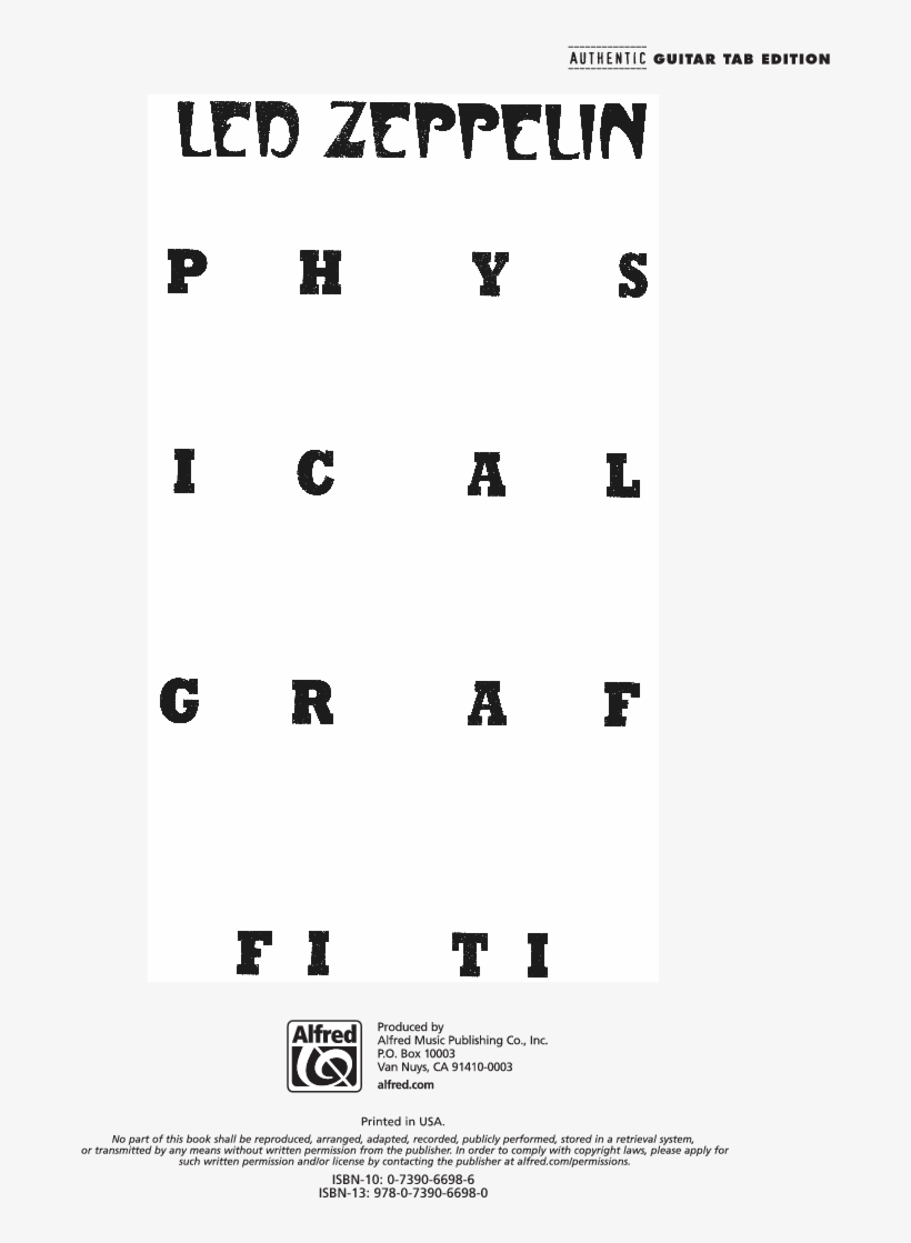 Physical Graffiti Thumbnail Physical Graffiti Thumbnail - Penderecki Threnody Score, transparent png