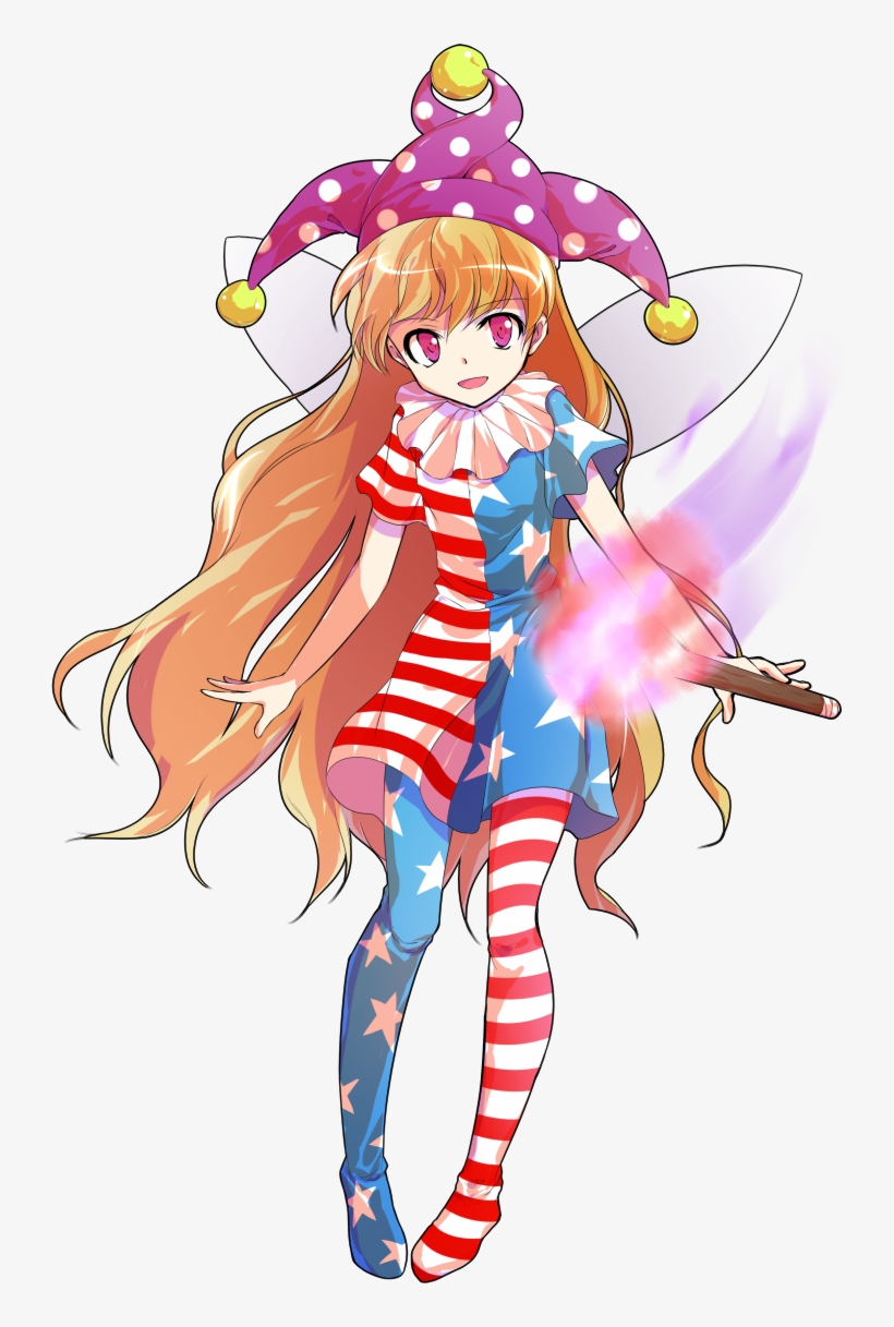 Clownpiece, Constanze, Cacodemon, Chimupic - Clownpiece From Touhou, transparent png