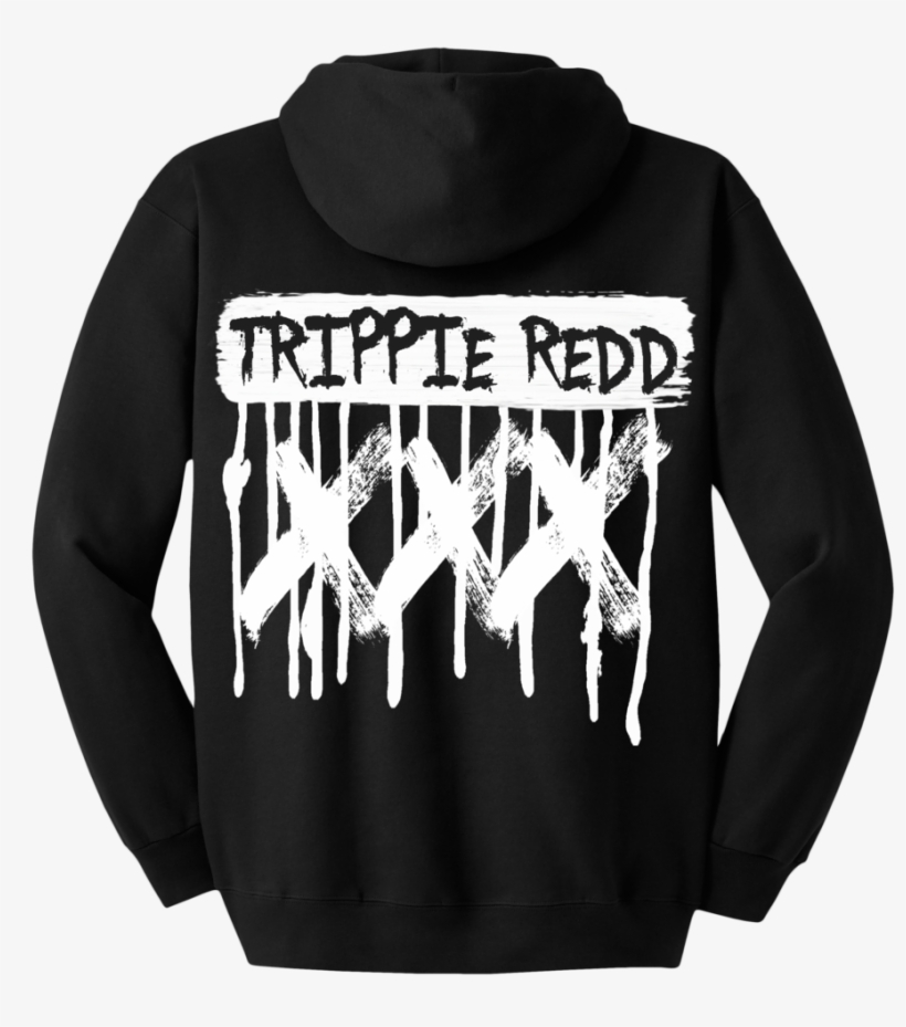 Trippie Redd Xxx Back Hoodie - Hanes Men's Ultimate Cotton Pullover Hood, transparent png