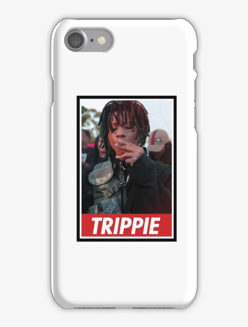 Trippie Redd Print Iphone 7 Snap Case - T-shirt, transparent png
