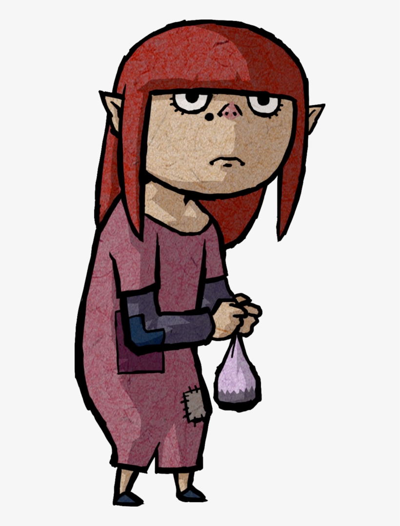 Https - //rei - Animecharactersdatabase - Com/uploads/chars/43373- - Wind Waker Poor Maggie, transparent png