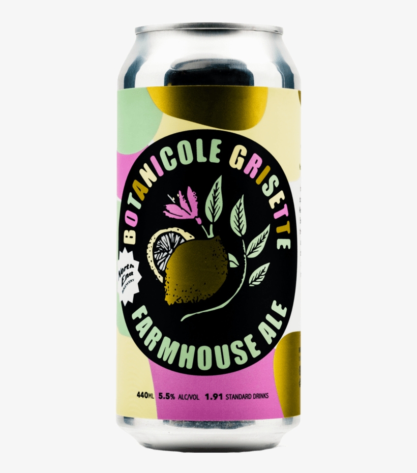 North End Botanicole Grisette 440ml Can - The Ned, transparent png