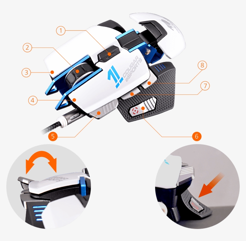 Cougar 700m Esports, transparent png