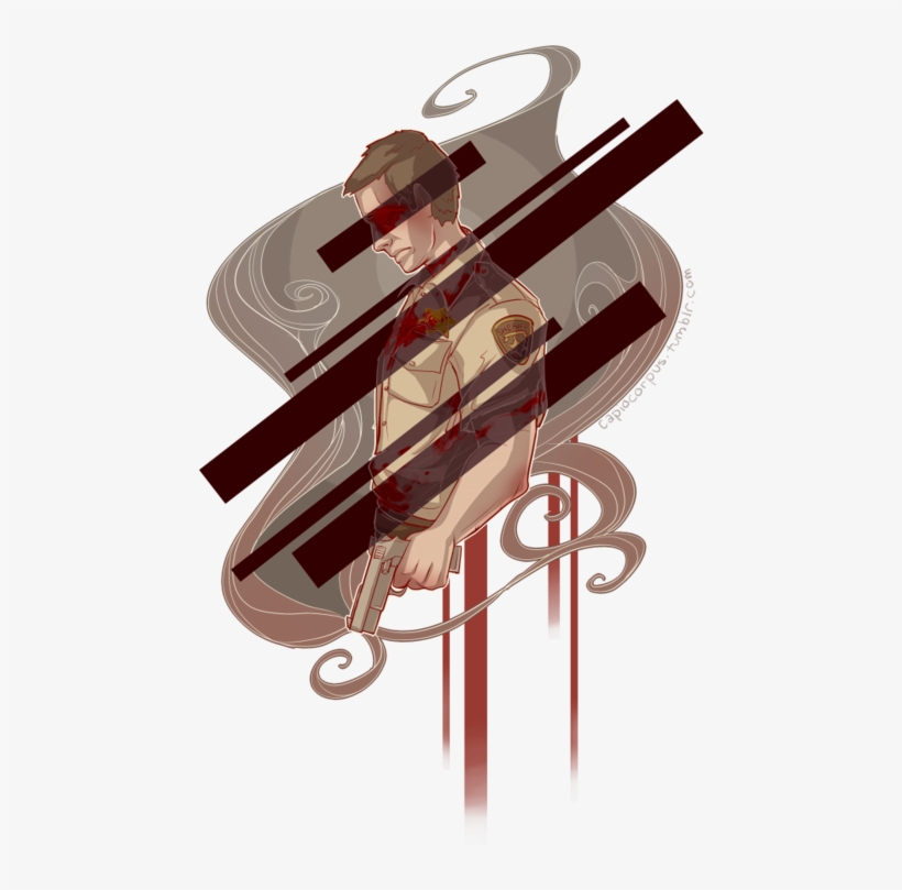 Love This Art Of Sheriff Stilinski By @capio Corpus - Teen Wolf, transparent png