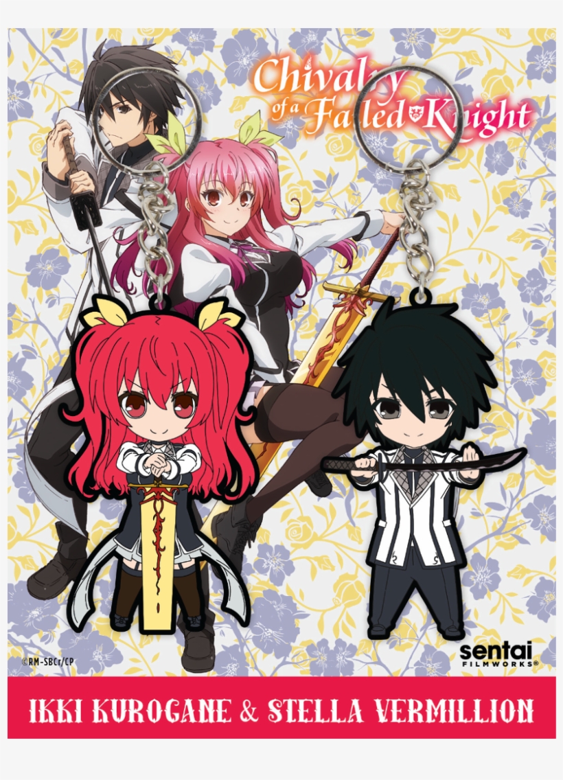 Pvc Keychain Set - Chivalry Of A Failed Knight Dvd: Complete Edition, transparent png