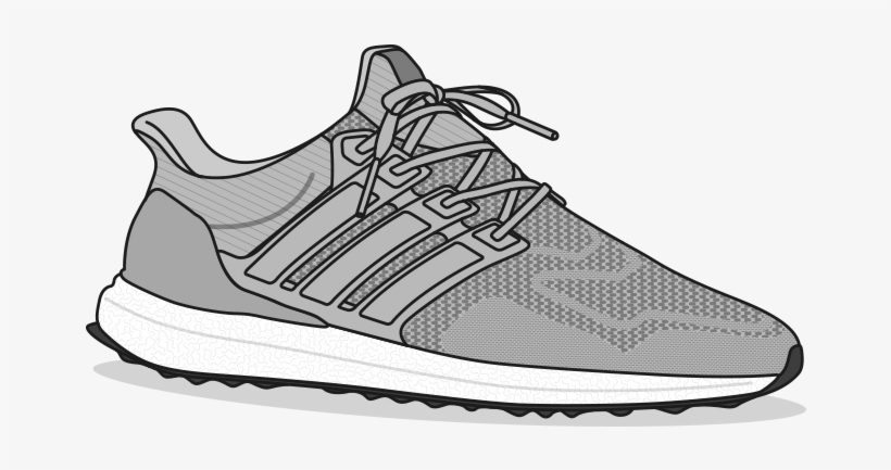 I Nod And My Smile Is Still Huge - Adidas Ultra Boost Clipart, transparent png