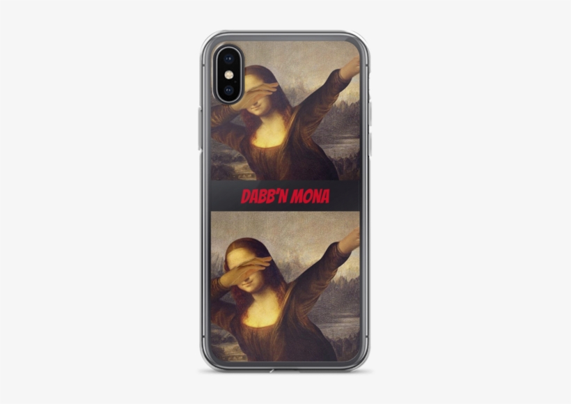Dabb'n Mona Iphone Case, transparent png