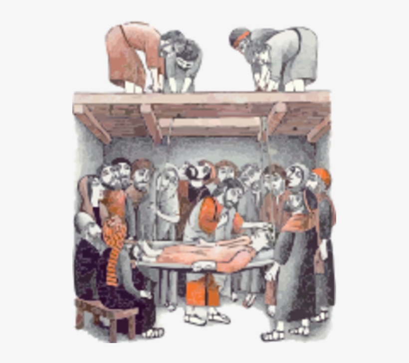 Jesus And Sick Man - Visual Arts, transparent png