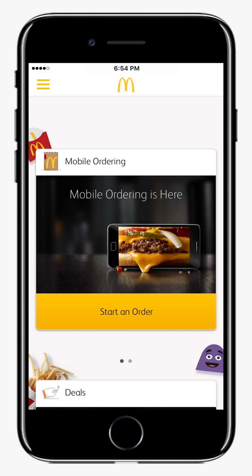 Mobile Ordering Customers Can Choose To Pick Up Their - Mcdonald's Mobile Order And Pay, transparent png