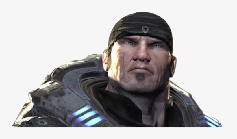 Dizzy Dom Marcus - Marcus Fenix Dave Bautista, transparent png