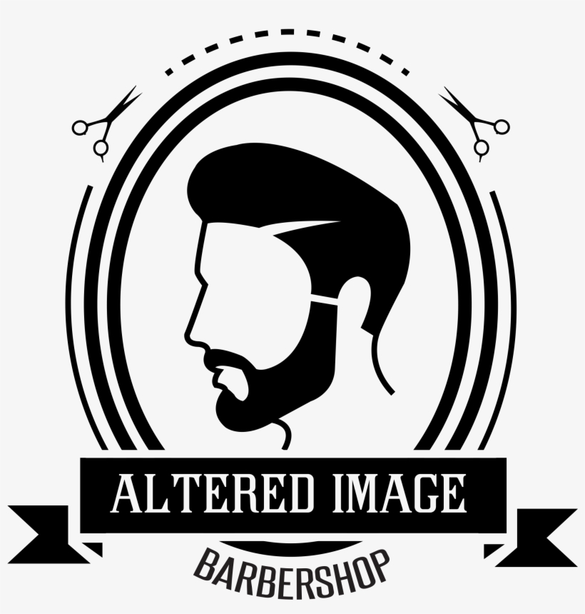 Clip Art Black And White Altered Image Barbershop Mens - Barbershop Png, transparent png
