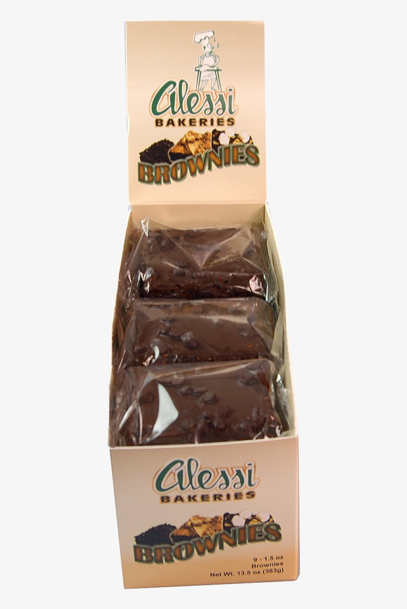 Choc Chip Brownie Box - Chocolate Bar, transparent png
