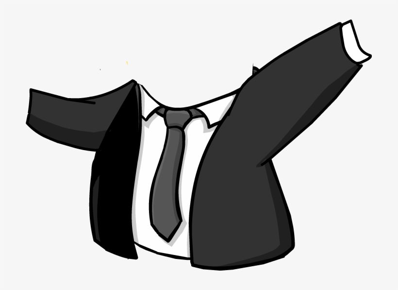 Suit - Club Penguin Black Suit, transparent png