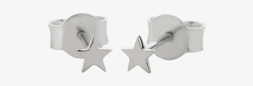 Silver Meadowlark - Earrings, transparent png