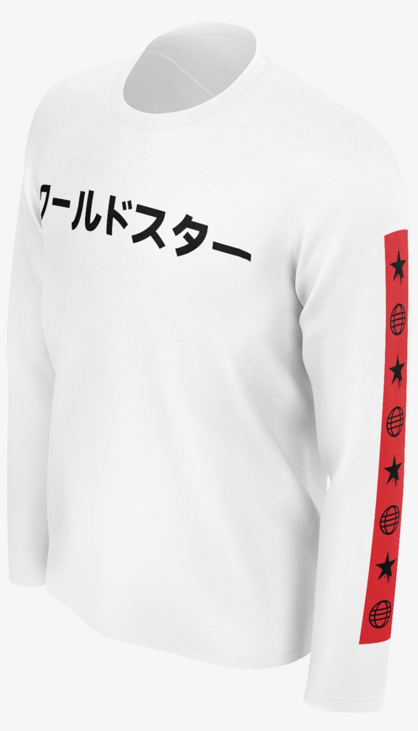 Japanese Longsleeve Tee Japanese Longsleeve Tee - Long-sleeved T-shirt, transparent png
