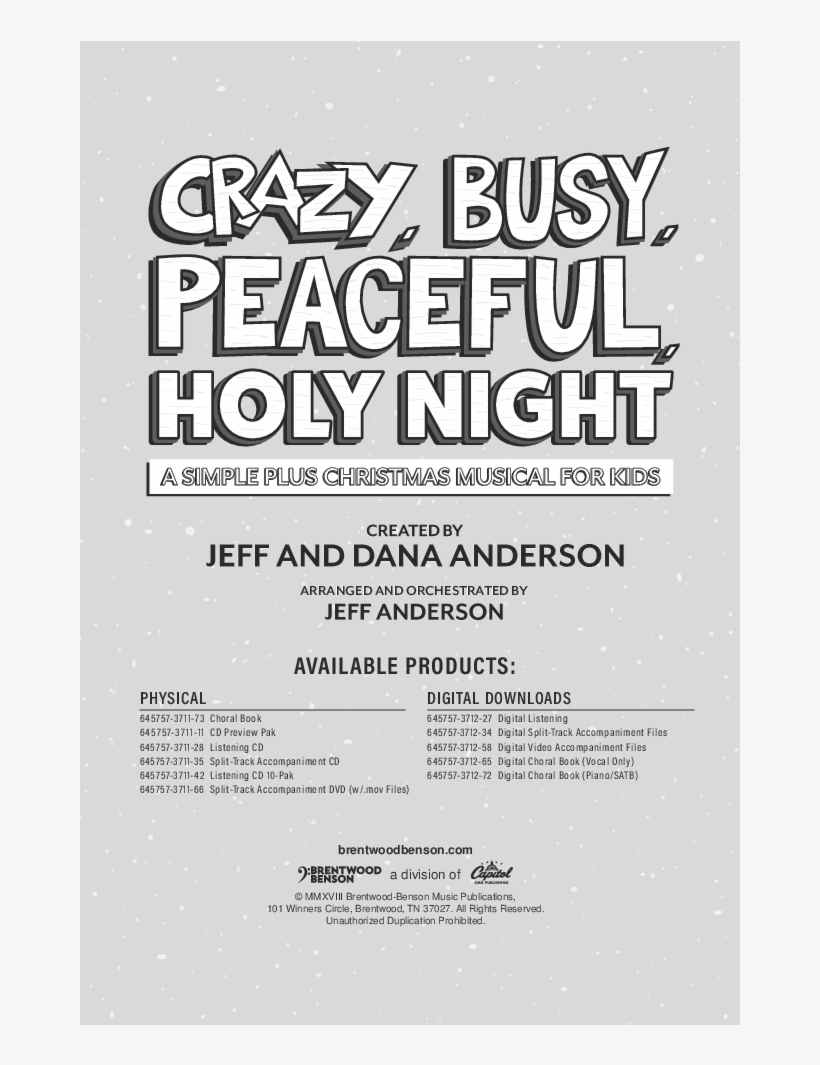 Crazy Busy Peaceful Holy Night Thumbnail - Crazy Busy Peaceful Holy Night, transparent png