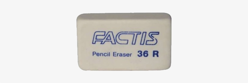 Eraser Png - Goma Blanca Factis 36r De Caucho Caja Con 36 Piezas, transparent png